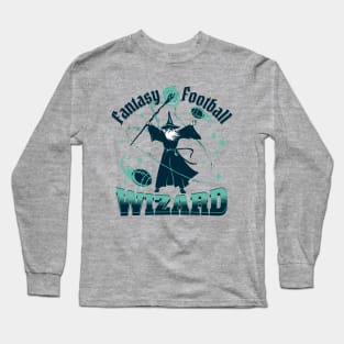 Fantasy Football Wizard Long Sleeve T-Shirt